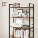 Industrinio stiliaus lentyna | 80 x 30 x 153 cm | 5 lentynos