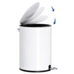 Maža vonios kambario atliekų šiukšliadėžė 3 L