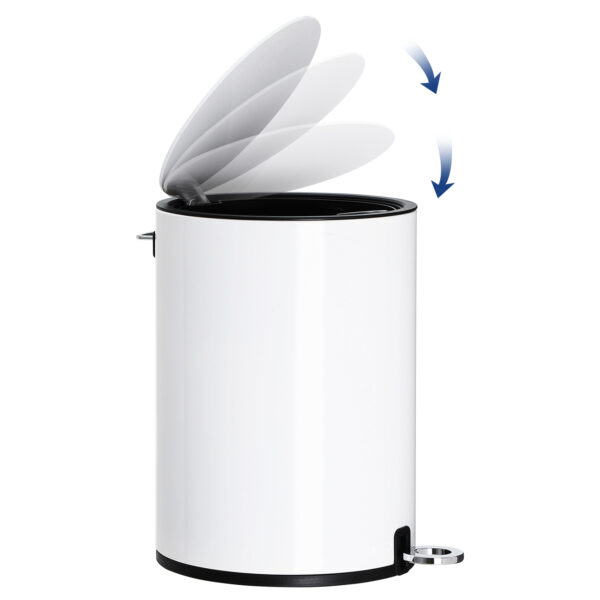 Maža vonios kambario atliekų šiukšliadėžė 3 L