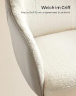 Biuro kėdė iki 110 kg cappuccino beige