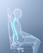 Žaidimų kėdė, ergonomiškas nuimamas galvos atlošas