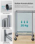 Skalbinių krepšys su 2 skyriais | 140 litrų | Su rankena | Juoda