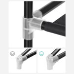Medžiaginė miegamojo rūbų spinta | Skersinis pakaboms