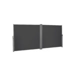 Dvigubas šoninis tentas 600 x 200 cm antracito spalvos