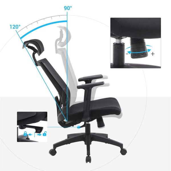 Ergonomiška kompiuterio kėdė