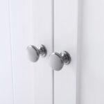 Vonios spintelė su dvigubomis durimis