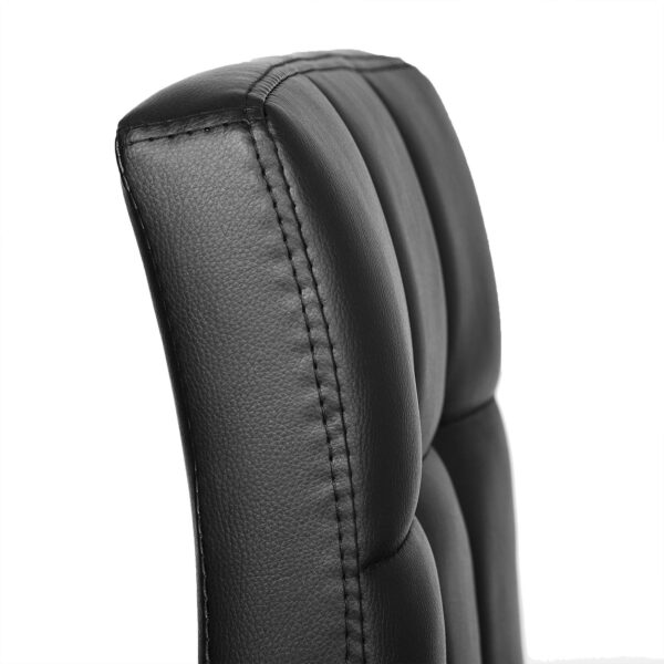 2 baro kėdžių komplektas | Reguliuojamas aukštis | Juoda