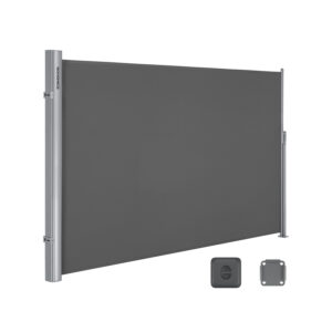 Šoninis tentas 200 x 300 cm antracito spalvos