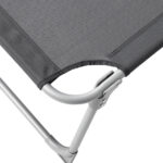 Sodo gultas su ekranu Dūmų pilka