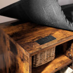 “Rustic” Batų spintelė |  9 atviri skyriai | 2 uždaros lentynos