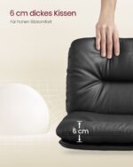 2 reguliuojamo aukščio baro kėdės  360°  | Juoda | Komplektas