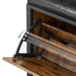 Minkštasuolis batų dėžė | Rustic ruda | Industrinio stiliaus daiktadėžė
