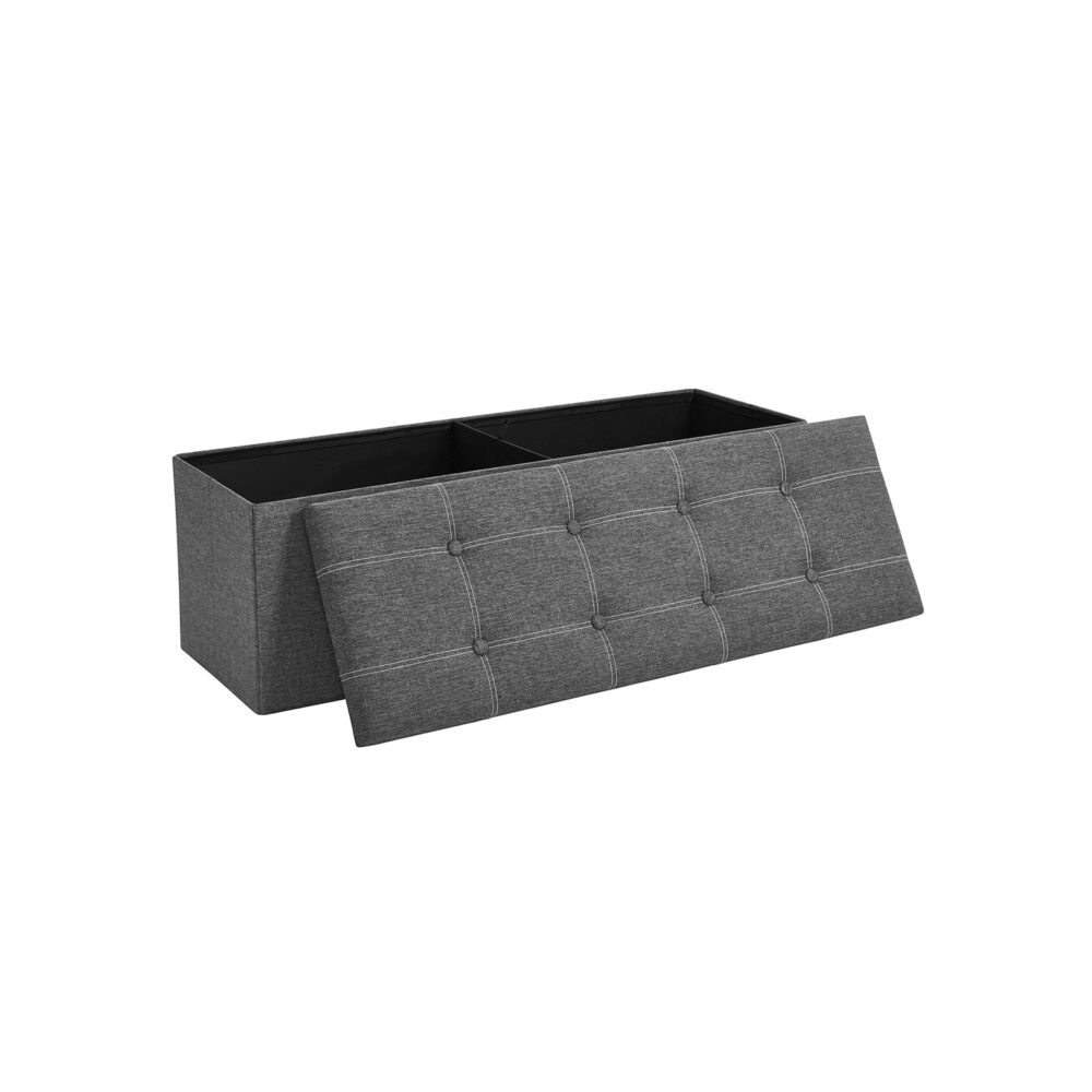 LSF077G04-1 Tvirtas lengvas Minkštasuolis | 300 kg | 110 x 38 x 38 cm | Pilka