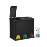 24 litrų talpos šiukšliadėžė