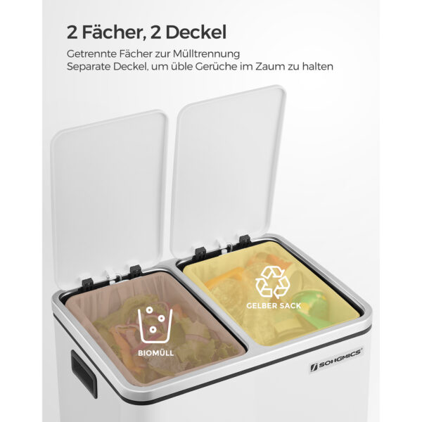 Šiukšliadėžė 30 litrų Mullein kibiras