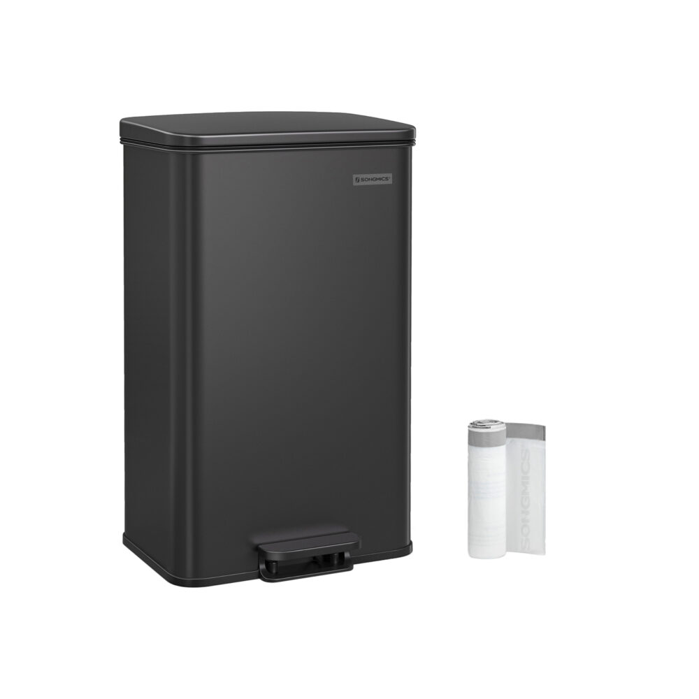 LTB540B4002-1 40 litrų virtuvės atliekų šiukšliadėžė, juoda