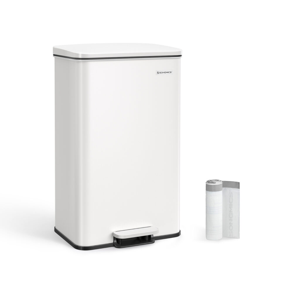 LTB540W4002-1 40 litrų virtuvės atliekų šiukšliadėžė, balta