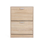 Batų spintelė su dviem skyriais | Rusva