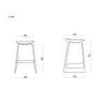 Baro kėdė | CLUB – BLACK