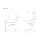 Profesionali Ergonominė Biuro kėdė | DEAL (GA-023H-1)