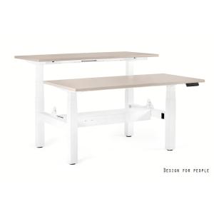 Elektrinis pakeliamas stalas biurui | FIGHTER DOUBLE DESK – FRAME AND TOP – 160X140 CM