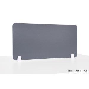 Biuro stalų akustinė sienelė | DESK DIVIDER 80X40 – WHITE