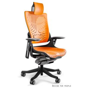 Profesionali Ergonominė Biuro kėdė | WAU 2 – BLACK/ELASTOMER