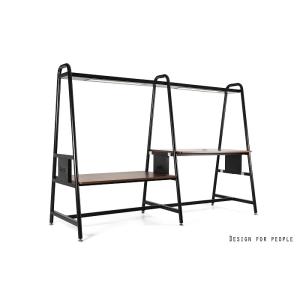 Biuro stalų sistema “Sala” | WORKING ISLAND RS-55 – BLACK