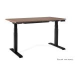 Elektrinis pakeliamas stalas biurui | GROW – BLACK – FRAME AND TOP – 160X70 CM