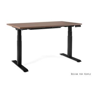 Elektrinis pakeliamas stalas biurui | GROW – BLACK – FRAME AND TOP – 160X70 CM