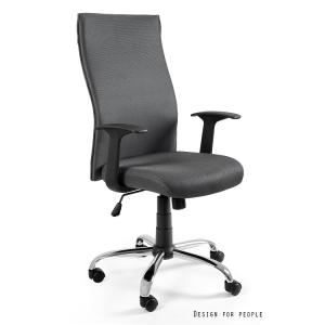 Profesionali Ergonominė Biuro kėdė | BLACK ON BLACK FABRIC PS