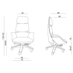 Profesionali Ergonominė Biuro kėdė | PATRON