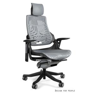Profesionali Ergonominė Biuro kėdė | WAU – BLACK/ELASTOMER