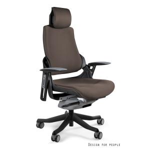 Profesionali Ergonominė Biuro kėdė | WAU – BLACK/FABRIC