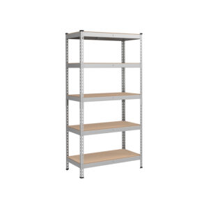 Itin patvari Sandėliavimo lentyna | Apkrova iki 875 kg | 45 x 90 x 180 cm | Pilka
