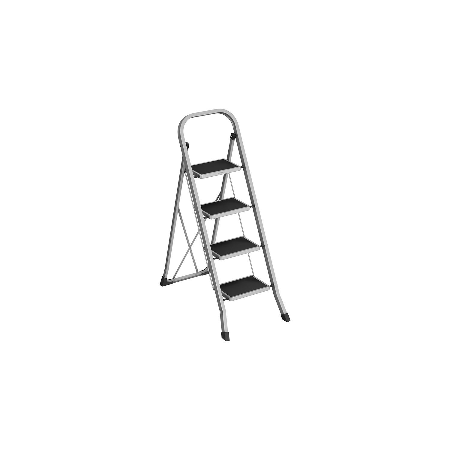 GSL004G01-1 Kompaktiškos kopetėlės iki 150 kg | 4 pakopos | 89 x 45 x 127 cm | Pilka