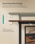 Reguliuojamo aukščio stalas elektrinis 70 x 160 x (72-120) cm | 60 x 160 | Juoda, Ruda