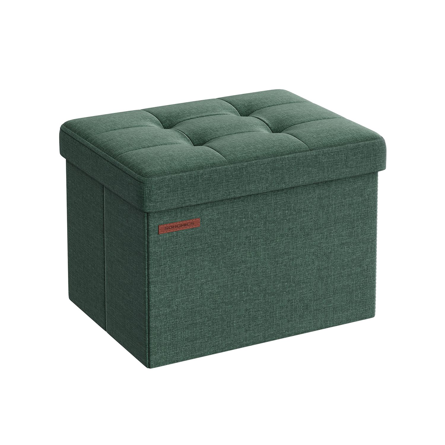 LSF102C01-1 Pufas su daiktadėže iki 300 kg | 31 x 41 x 31 cm | Žalia