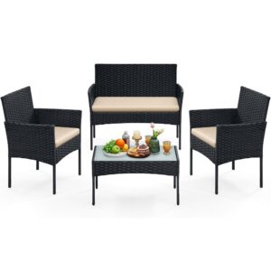 Sodo baldų komplektas 4 žmonėms - PALPAL Baldai