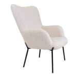 Teddy fotelis | 70 x 98 x 79 cm | Balta