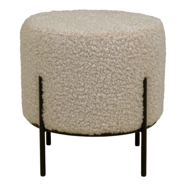 Pufas | 35,5 x 37 x 35,5 cm | Pilkai Rudas