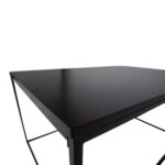 Modernus Kavos staliukas | 90 x 45 x 60 cm | Juoda