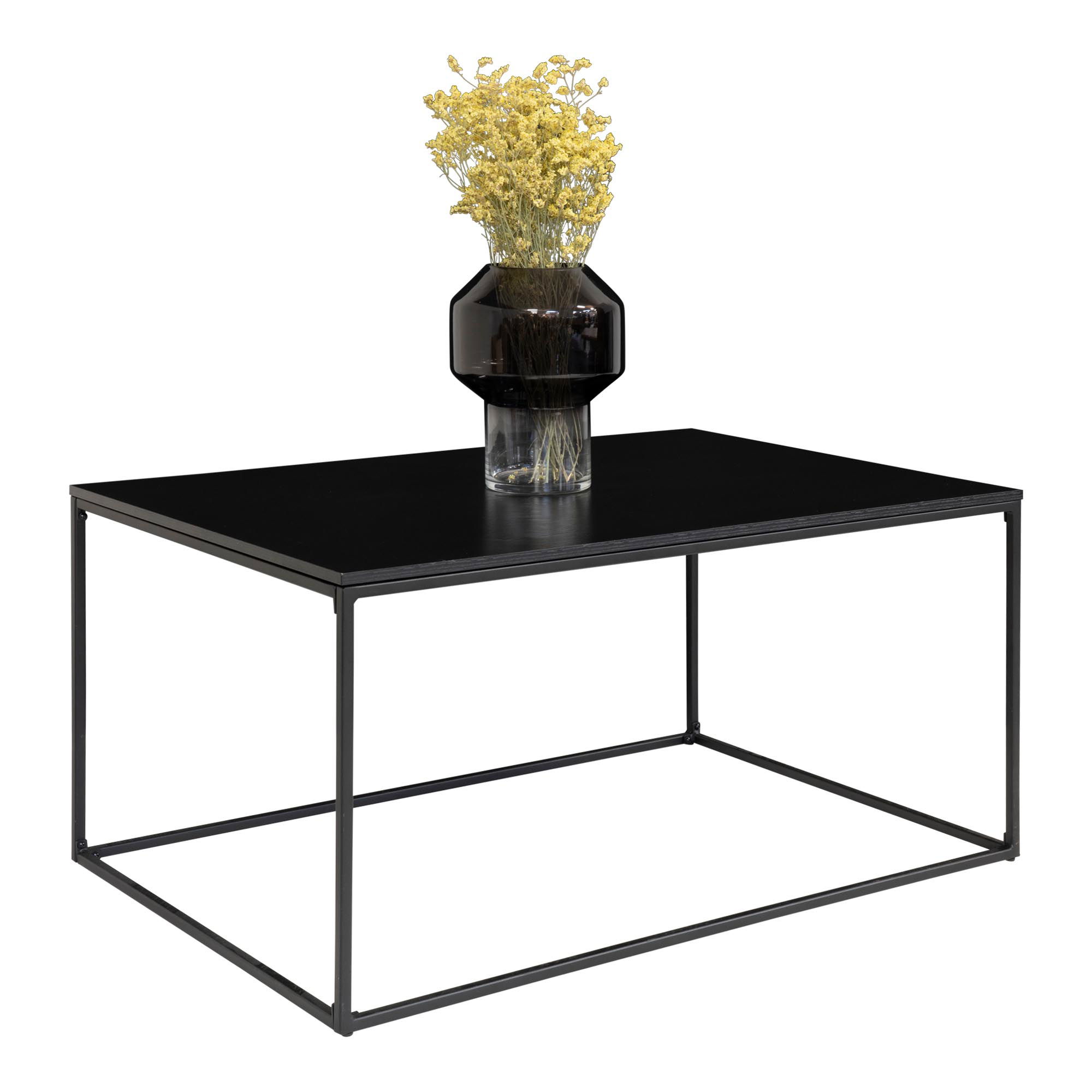 2101455 Modernus Kavos staliukas | 90 x 45 x 60 cm | Juoda