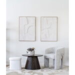 Ąžuolo lukštu dengtas Kavos staliukas | 70 x 45 x 70 cm | Pilka