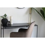 Vita stalas | 100 x 75 x 45 cm | Juoda