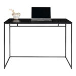 Vita stalas | 100 x 75 x 45 cm | Juoda