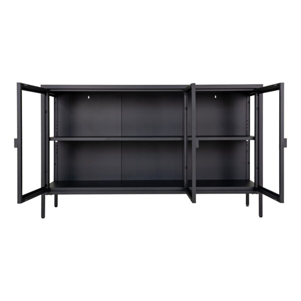 Brisbeno indauja | 140 x 85 x 40 cm | Juoda