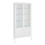 Brisbeno vitrinos spinta | 80 x 180 x 35 cm | Balta
