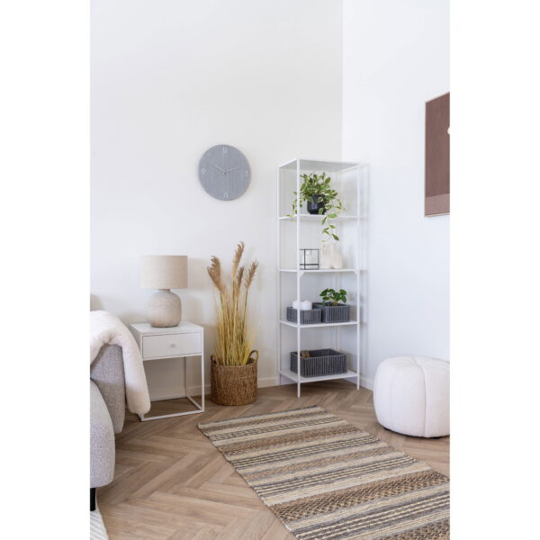 Siaura pastatoma lentyna | 51 x 170 x 36 cm | Balta