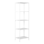 Siaura pastatoma lentyna | 51 x 170 x 36 cm | Balta
